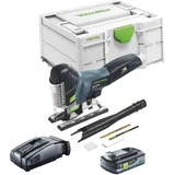 Festool CARVEX PSC 420 EB-Basic Pendelstichsäge 18 V 120 mm + 1x Akku 4,0 Ah