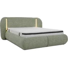 beautysofa Corfu 180 x 200 cm Grün