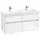 Villeroy & Boch V&B Waschtischunterschrank Collaro 115,4x54,6x44,4cm, WT mit, LED, glo wh.