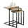 SoBuy Satztisch FBT102 beige 3er Set