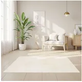 Homestyle4u Teppich 120x180 cm Beige 3018