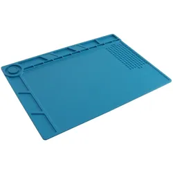DAYTOOLS Silikon-Lötmatte S-140, 35x25 cm, blau