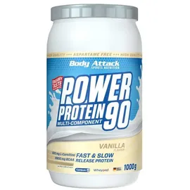 Body Attack Power Protein 90 Cookies 'n Cream Pulver 1000 g