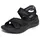SKECHERS Women's Arch Fit 2.0 Sandal Feelin' Bright Flat, Black, 38 EU