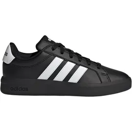 adidas Grand Court 3.0 Kinder Cloud Weiß/Core Schwarz/Core Schwarz 39