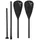Spinera SUP-Paddel Classic 165-210 cm Schwarz/Grau