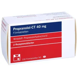 Propranolol-ct 40 mg Filmtabletten 100 St
