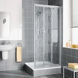 Kermi Nova 2000 Gleittür 100 x 200 cm N2STD1002011K