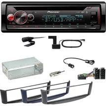 Pioneer DEH-S720DAB Bluetooth WAV Digitalradio CD Einbauset Smart ForTwo 450