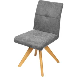 Home Affaire Drehstuhl Ida Polyester grau