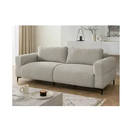 s-style möbel S-STYLE Polstergarnitur 3+2+1 Cardea ¦ braun ¦ Maße (cm): B: 217 H: 80