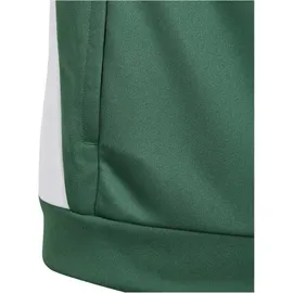 adidas Tiro 24 Kinder Fußballjacke, grün - team dark green/white 140