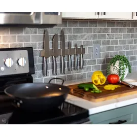 Trhillsbrad Magnetleiste Messer, 50cm Messerhalter Edelstahl Selbstklebend,