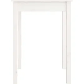 vidaXL Esstisch 55 x 75 x 55 cm weiß