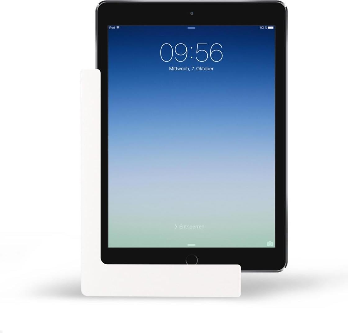 TabLines TWP015W Wandhalterung für Apple iPad Air 3 10.5 (2019), weiß, Tablet Halterung