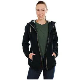Knuffelwuff Damen Softshell Jacke Manhattan Größe: L / 40 Schwarz