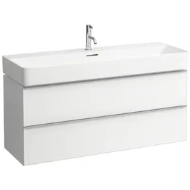 Laufen Space Waschtischunterschrank mit 2 Schubladen, Nussbaum hell