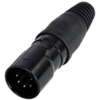 Rean AV Rean RCX5M-Z-001-1 XLR-Steckverbinder Stecker, gerade Polzahl: 5