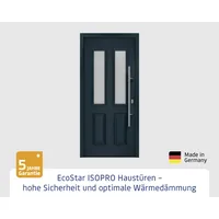 EcoStar Haustür ISOPRO IP 410S anthrazitgrau 110 x 210 cm