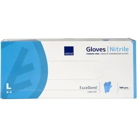 Abena Nitril-Handschuhe X-Lang puderfrei X-Large