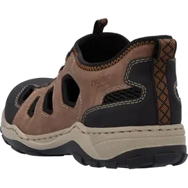 Rieker 08078 Herren Braun/Schwarz 44