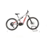 Ghost E-ASX 130 Fully E-Bike 2022 - gray 2 riot red matt glossy - M