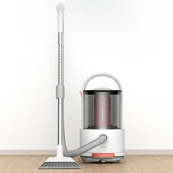DEERMA Malaysia Deerma TJ200, 800 W, Trommel-Vakuum, Trocken&Nass, Grau, Weiß