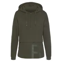 Bench. loungewear Hoodie mit Reißverschluss Grün 36/38