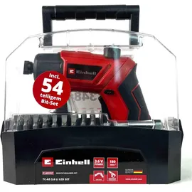 Einhell TC-AS 3,6 Li LED Set inkl. 54-tlg. Bit-Set