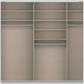 Rauch Schwebetürenschrank Quadra 226 x 230 x 62 cm Weiß