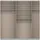 Rauch Schwebetürenschrank Quadra 226 x 230 x 62 cm Weiß