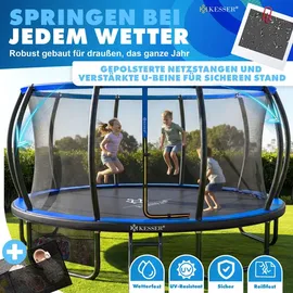 Kesser Trampolin Outdoor 244 cm Blau