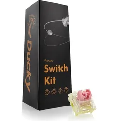 Ducky TTC Gold Pink Switch, mechanisch, 3-Pin, linear, MX-Stem, 37g - 110 Stück, Maus + Tastatur Zubehör, Pink