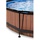 EXIT TOYS Wood Pool Set 360 x 76 cm inkl. Filterpumpe und Abdeckung