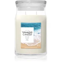 Yankee Candle Sun & Sand Duftkerze 567 g khaki