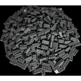 LEGO LEGO® 2x4 Steine Kiloware - 1 Kilo in Dunkelgrau NEU! 3001 LEGO Classic)