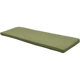 Beautissu Bankauflage 120 x 48 x 5 cm grün 1 St.