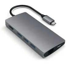 Satechi Multi-Port Adapter V2 space gray