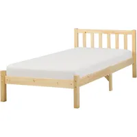 Beliani Florac 90 x 200 cm Hellbraun