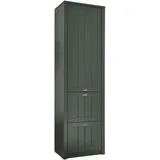 furn.design Forres Garderobenschrank 60x204x42 cm grün
