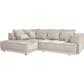 werk2 Eckcouch Polyester 2-Sitzer Beige