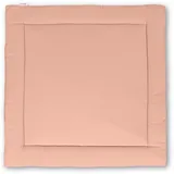 babybay Krabbeldecke 120x120 cm Waffelpiqué, apricot rosé