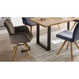 MCA Furniture Armlehnenstuhl Oklahoma Stoff cappuccino