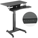 Maclean Brackets Maclean MC-835 Elektrisch höhenverstellbar 72–122 cm max. 37 kg Bedienfeld Sit/Stand