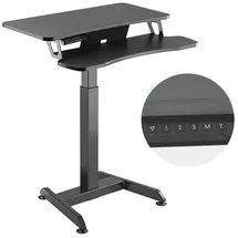 Maclean Brackets Maclean MC-835 Elektrisch höhenverstellbar 72–122 cm max. 37 kg Bedienfeld Sit/Stand