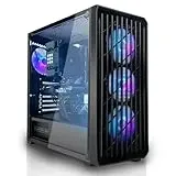 SYSTEMTREFF Gaming PC AMD Ryzen 7 5800XT 8x4.8GHz | Nvidia RTX 5060 Ti 8GB DX12 | 1TB M.2 NVMe | 32GB DDR4 RAM | Windows 11 | WLAN Desktop Computer Rechner für Gamer, Zocker & Streamer