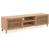 Kave Home TV-Lowboard Beyla Holz Braun Eiche