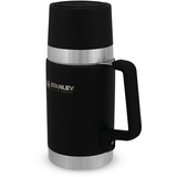 Stanley Master Unbreakable Thermobehälter für Essen 709 ml Foundry Black - Edelstahl Warmhaltebehälter Essen - BPA-Frei - Hält 20 Stunden Heiß oder Kalt - Spülmaschinenfest