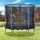 Homcom Trampolin 244 cm inkl. Sicherheitsnetz blau/schwarz