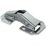 SO-Tech - Aufschraubscharnier 90° mit Schließautomatik (Feder) 104 x 44 mm